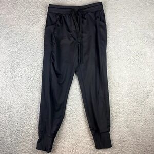 Fabletics Joggers Womens Medium Black Lenny Cold Weather Athleisure Yoga Running